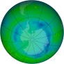 Antarctic Ozone 2009-08-06